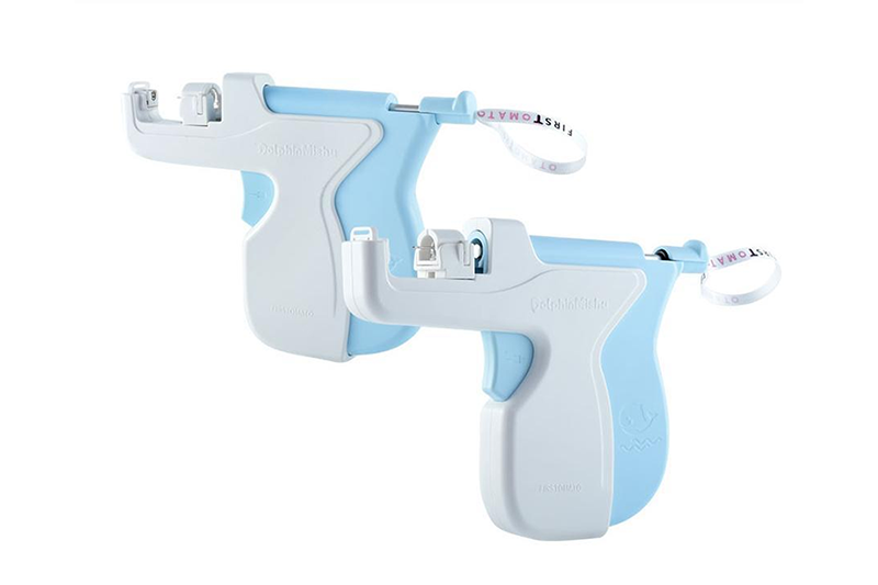 Delfín Mishu ušná piercingová pištoľ Automatická Sterilná Bezpečnosť Hygiena Jednoduchosť nás ( (7)