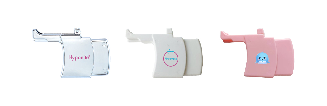 M push gun with logo